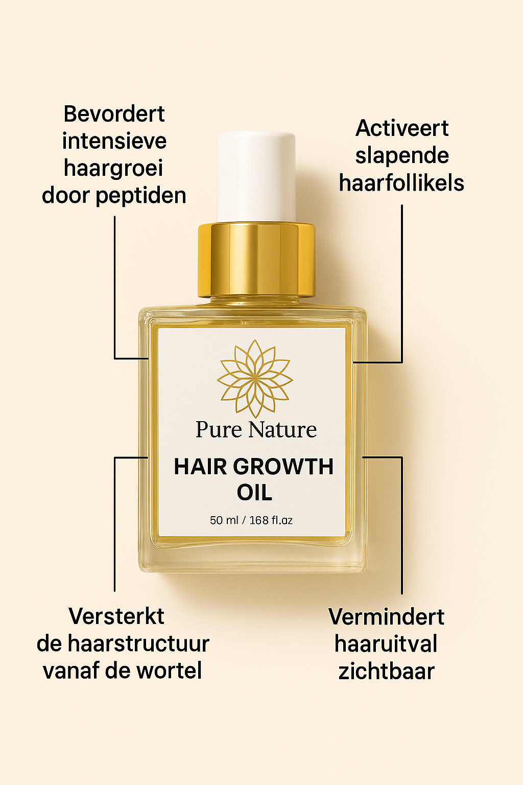 Pure Nature Intensieve Haargroei Olie - afbeelding 7
